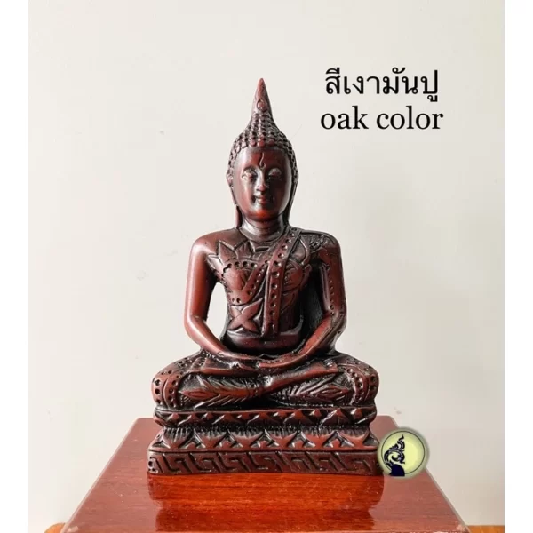 Tượng Phật Thiền Định – Phong Thái Tọa Thiền Trí Tuệ – Mặt Đế 3.5 Inch – Nghệ Thuật Tây Tạng – 5 Màu Lựa Chọn - Ảnh 13