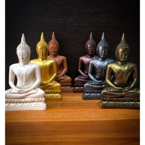 Tượng phật đang ngồi thiên - 3,5 inch - Có 6 màu sắc