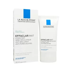 Effaclar Mat 40ml – La Roche-Posay – Kem dưỡng kiềm dầu, se khít lỗ chân lông cho da dầu và da nhạy cảm