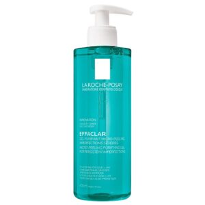 La Roche-Posay Effaclar Gel Purificante Microexfoliante – Gel rửa mặt & toàn thân cho da dầu mụn, làm sạch sâu, giảm bít tắc lỗ chân lông