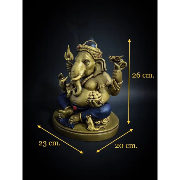 Tượng Thần Ganesha – Ekadanta Ganapati – Pháp Tướng Thành Tựu - Ảnh 5