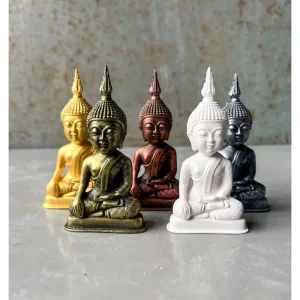 Tượng phật mini Phra Chiang Rung - 2 inch - Có 5 màu sắc
