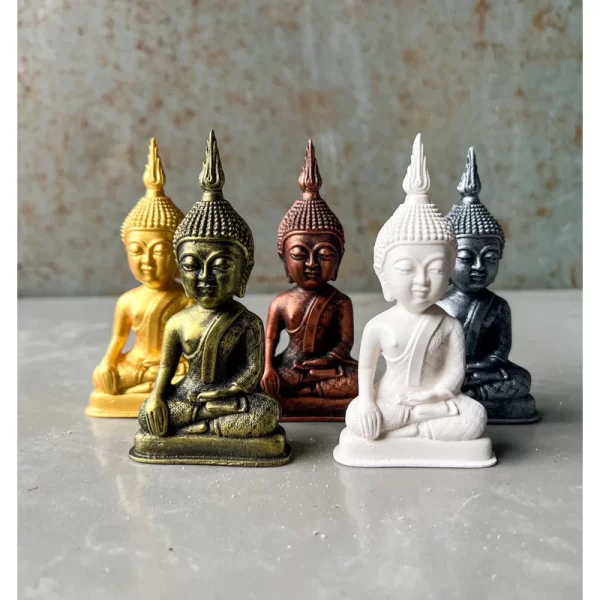 Tượng phật mini Phra Chiang Rung - 2 inch - Có 5 màu sắc