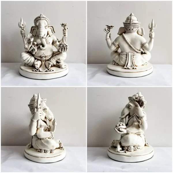 Tượng voi Ganesha Ekadanta Ganapati - Có 2 màu sắc - Ảnh 6