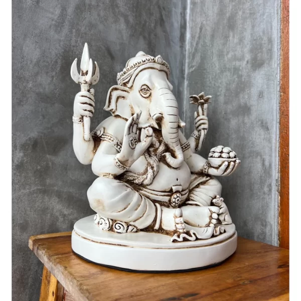 Tượng voi Ganesha Ekadanta Ganapati - Có 2 màu sắc - Ảnh 5