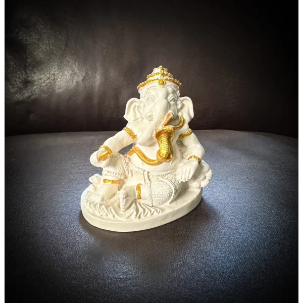 Tượng Thần Ganesha – Pháp Tướng Ekakshaneka (Pháp Tướng An Lạc – Trắng Ngà) - Ảnh 7
