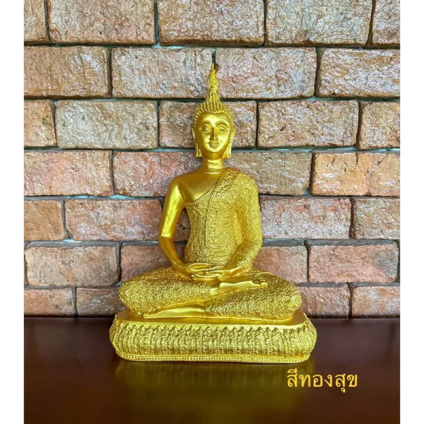 Tượng phật ngồi thiền Phra Sukhothai - 9 inch - Có 5 màu sắc - Ảnh 8