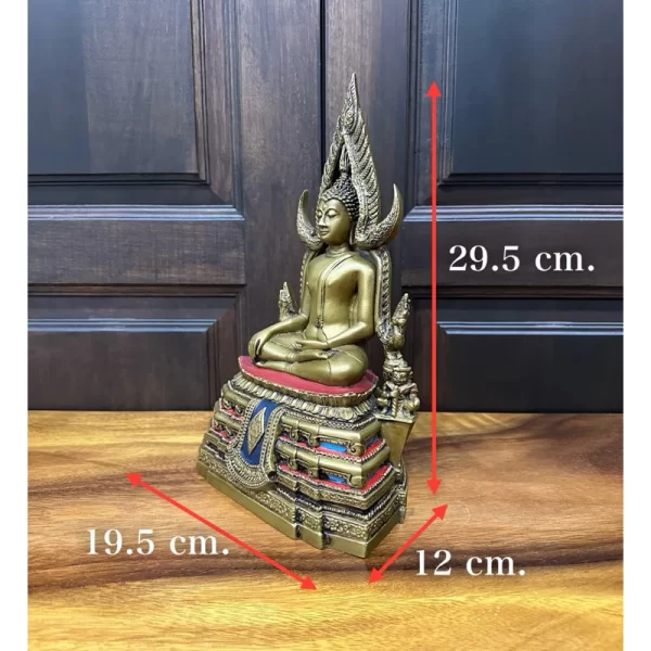 Tượng phật Buddha Chinraj - 5 inch - Có 2 màu sắc - Ảnh 4
