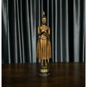 tượng phật Ram Phung - 5 inch - màu đồng cổ
