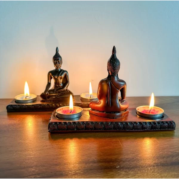 Giá đỡ nến thơm tượng Phật – Quà lưu niệm thủ công từ Thái Lan - Ảnh 6