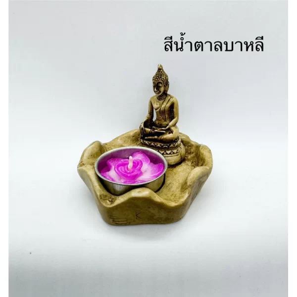 Giá đỡ nến - Mẫu đức phật và đài sen - Có 3 màu sắc - Ảnh 7