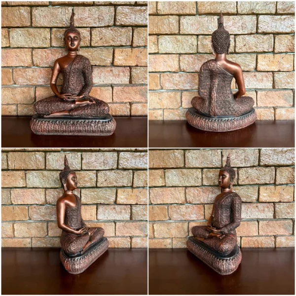 Tượng phật ngồi thiền Phra Sukhothai - 9 inch - Có 5 màu sắc - Ảnh 3