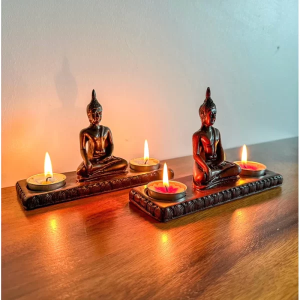 Giá đỡ nến thơm tượng Phật – Quà lưu niệm thủ công từ Thái Lan - Ảnh 5
