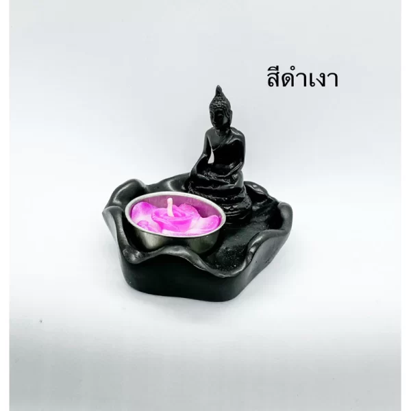Giá đỡ nến - Mẫu đức phật và đài sen - Có 3 màu sắc - Ảnh 6