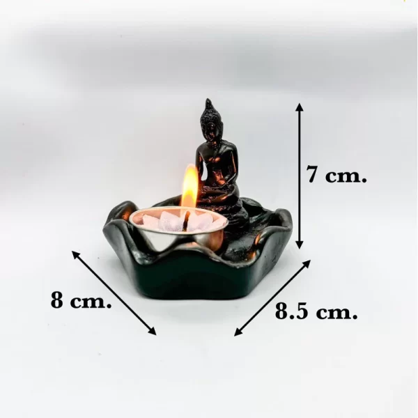Giá đỡ nến - Mẫu đức phật và đài sen - Có 3 màu sắc - Ảnh 3