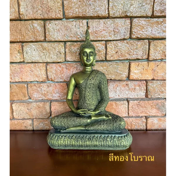 Tượng phật ngồi thiền Phra Sukhothai - 9 inch - Có 5 màu sắc - Ảnh 4