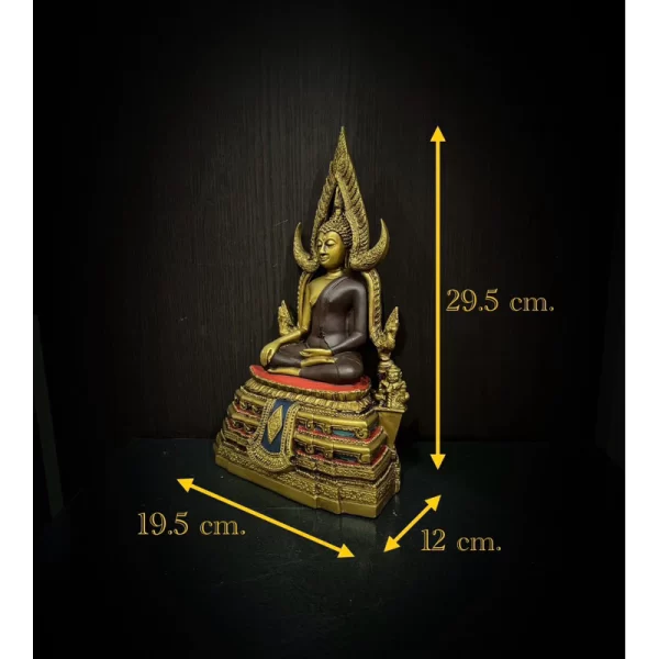 Tượng phật Buddha Chinraj - 5 inch - Có 2 màu sắc - Ảnh 7