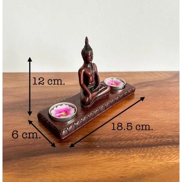 Giá đỡ nến thơm tượng Phật – Quà lưu niệm thủ công từ Thái Lan - Ảnh 4