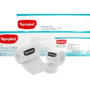 Tigerplast Cariband Cohesive – Tigerplast – Băng cuốn y tế co giãn có keo tự dính, dùng cố định vết thương, không cần băng dính phụ trợ