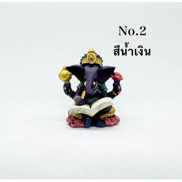 Tượng voi Ganesh Pang Songscript - Dáng ngồi đọc sách - Phong cách Nepal - Ảnh 5
