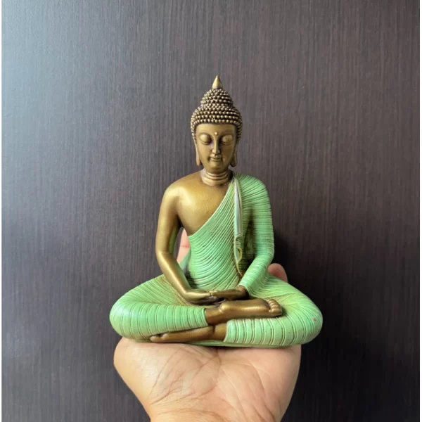 Tượng Phật Thích Ca – Phật Bản Mệnh Ngày Thứ Năm – Phong Cách Sukhothai – Màu Sơn Cổ – Mặt Đế 3 inch & 5 inch
