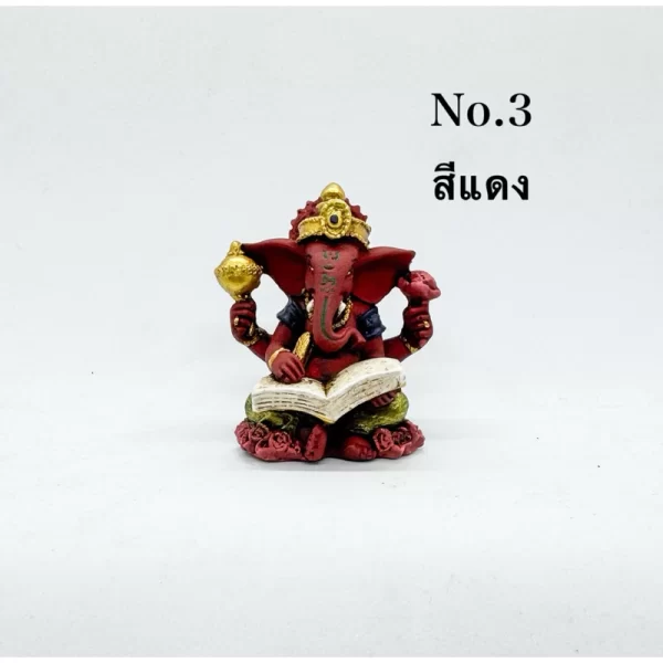 Tượng voi Ganesh Pang Songscript - Dáng ngồi đọc sách - Phong cách Nepal - Ảnh 6