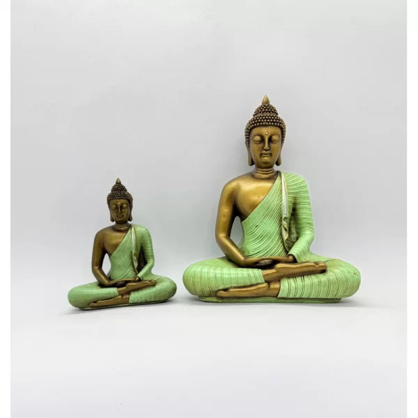 Tượng Phật Thích Ca – Phật Bản Mệnh Ngày Thứ Năm – Phong Cách Sukhothai – Màu Sơn Cổ – Mặt Đế 3 inch & 5 inch - Ảnh 4