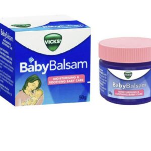 Vicks Baby Balsam – Vicks – Dầu bôi giữ ấm, giảm ho cho bé từ 3 tháng tuổi