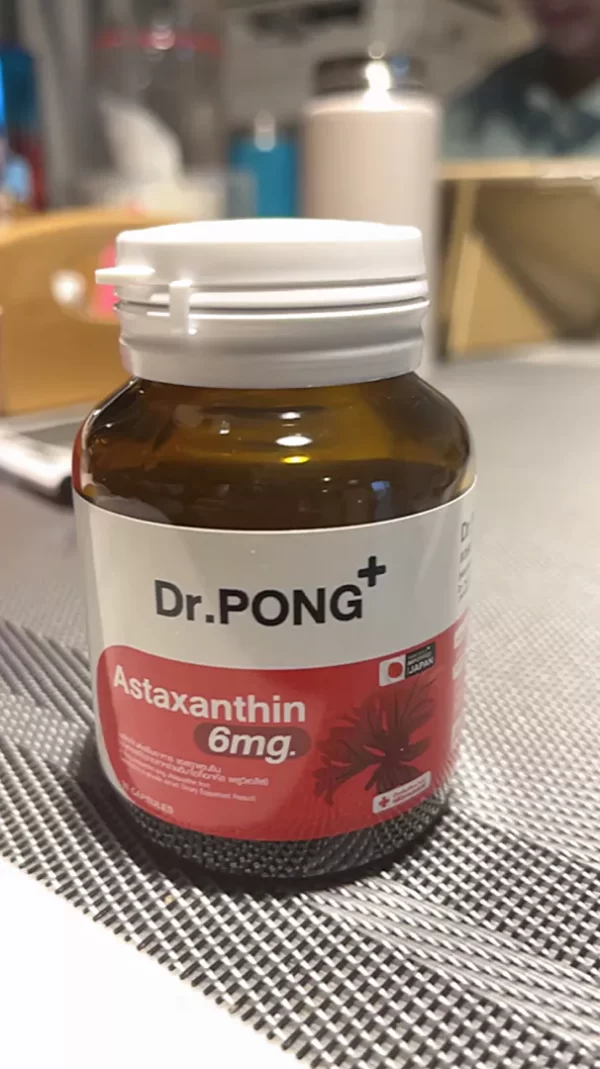 Dr.PONG Astaxanthin 6 mg AstaREAL - Ảnh 2