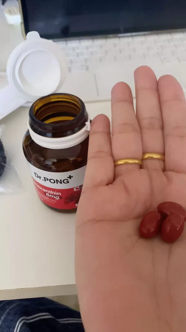 Dr.PONG Astaxanthin 6 mg AstaREAL - Ảnh 4