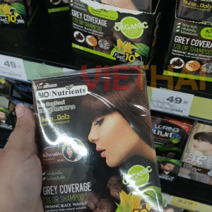 Dầu gội nhuộm tóc Bio Nutrients, 100% hữu cơ, 30 ml.