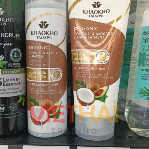 Dầu gội, dầu xả, mặt nạ tóc, dừa, bơ, Khaokho Coco Repair
