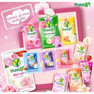 Xà phòng hiệu Parrot, hương thơm tươi mát, cỡ lớn 105 gram/ lốc 12