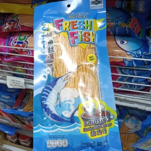 Snack Cá Sợi Thái Lan FRESH FISH Vị Barbecue 80g