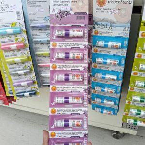 Ống hít thông mũi Golden Cup Brand Inhaler hương oải hương (Lavender Scent)