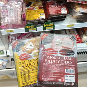 xúc xích và thịt nguội ăn liền "Saucy Duo" 