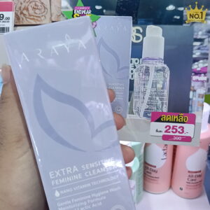 Dung dịch vệ sinh phụ nữ Araya Extra Sensitive Feminine Cleanser