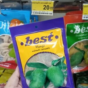 Xoài sấy dẻo hiệu Best hộp 6 gói