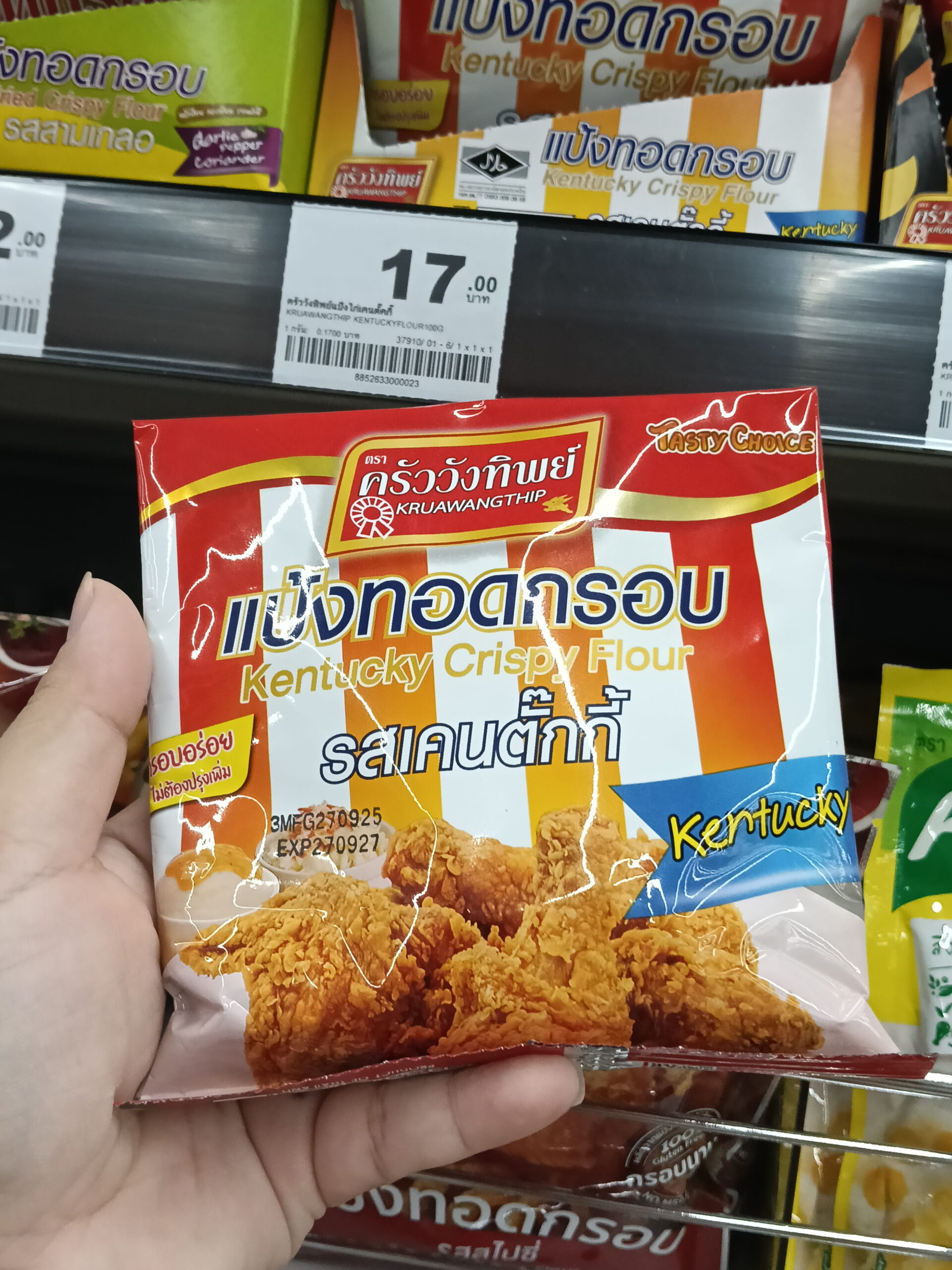 Bột chiên giòn Kruawangthip vị Kentucky