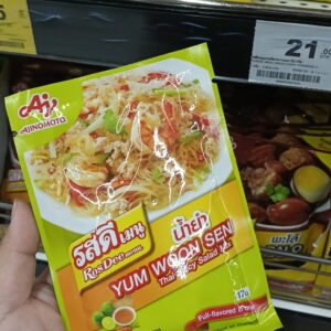 Bột gia vị trộn gỏi miến Thái Ajinomoto RosDee menu Yum Woon Sen