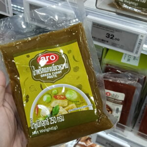 Sốt cà ri xanh Aro (Aro Green Curry Paste)  combo 3 gói