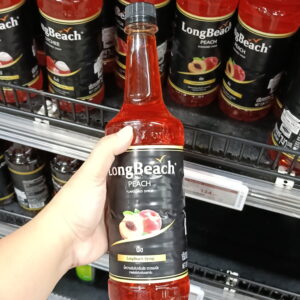 Siro Đào LongBeach – Bí Quyết Cho Ly Trà Đào Chuẩn Vị Tiệm