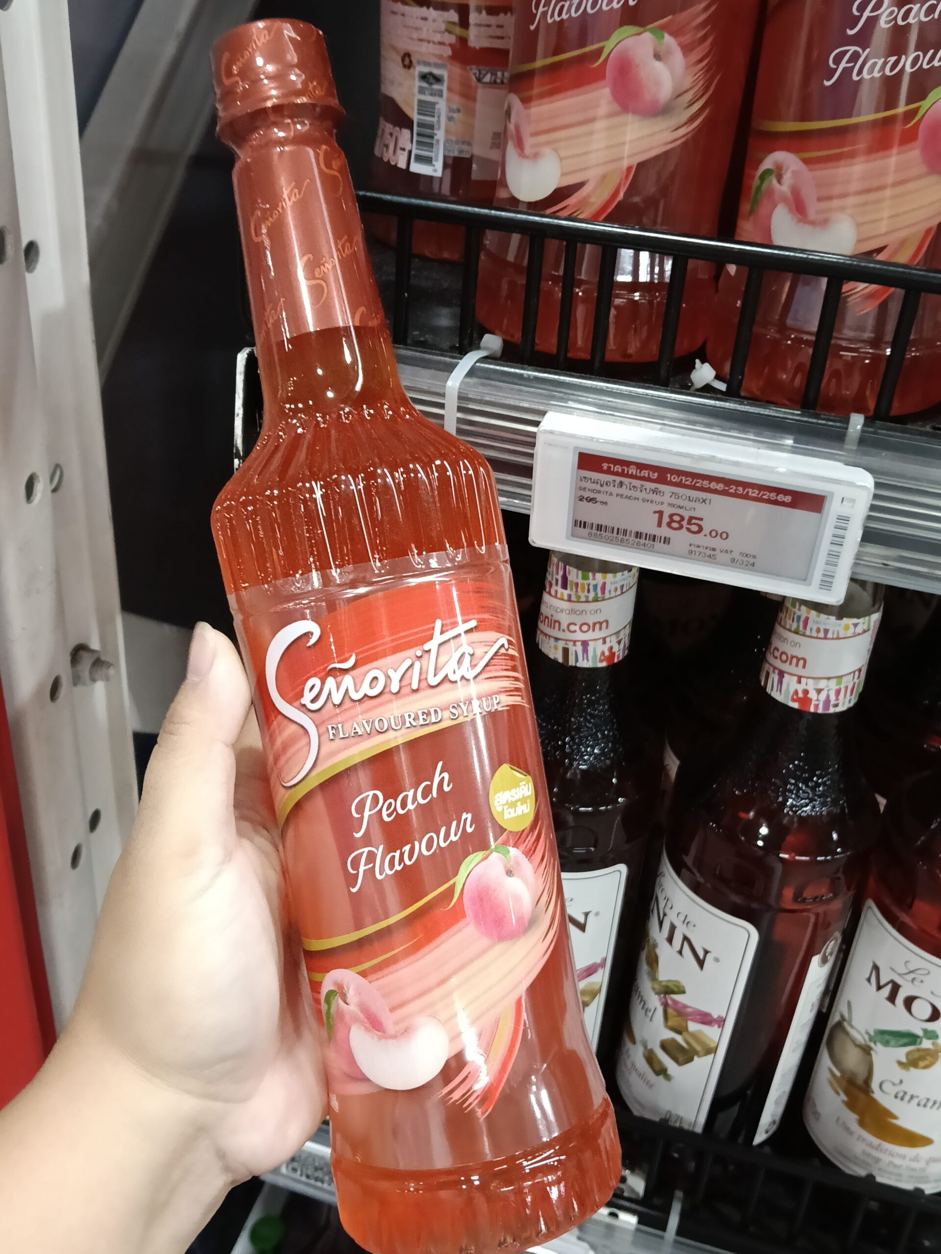 Siro Đào Senorita – Hương Vị Tinh Khôi