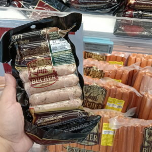 Xúc xích thịt heo và gà hỗn hợp Bucher (Mixed Sausage - Pork and Chicken).