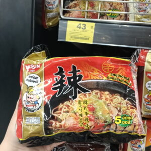 Mì Nissin vị Súp Cay Hàn Quốc (Korean Hot & Spicy)