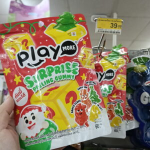 Play More Surprise Peeling Gummy (Phiên bản Giáng sinh) 