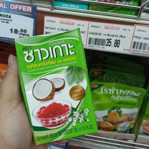 🥥 Nước Cốt Dừa Xông Khói Chaokoh lốc 4 hộp  – Bí Quyết Cho Món Tráng Miệng Chuẩn Vị Thái