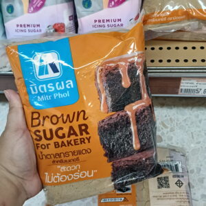 Đường nâu chuyên dụng cho làm bánh Mitr Phol (Mitr Phol Brown Sugar For Bakery)