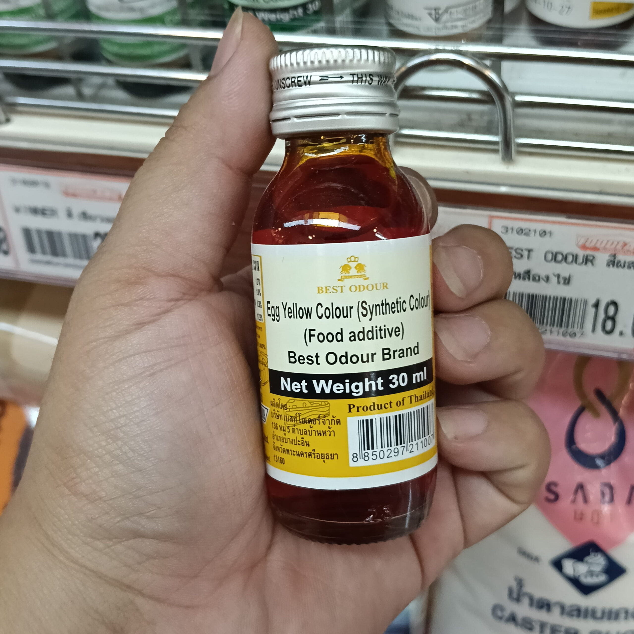 Màu và hương thực phẩm Best Odour/ hộp 5 chai , mix màu và mùi vị