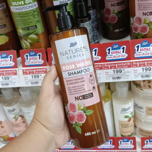 Boots Nature's Series Rose Water  shampoo , conditioner, serum